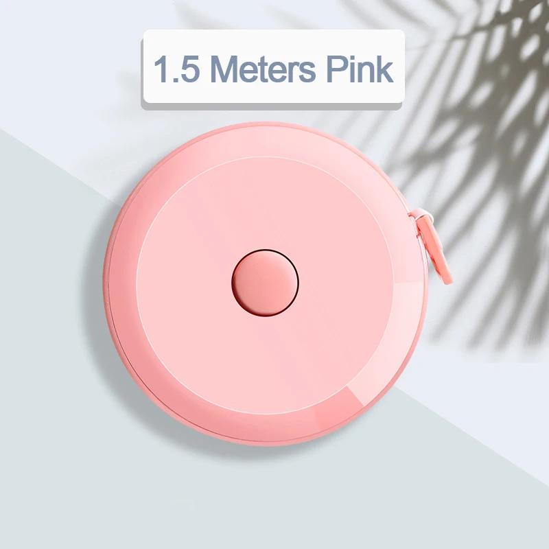 1 Pack Tape Measure Measuring Tape for Body Fabric Sewing Tailor Cloth Knitting Craft Weight Loss Measurements Retractable 1.5 M