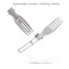 Portable Folding   Forks Outdoor Camping Cutlery Travel Tableware(Fork)