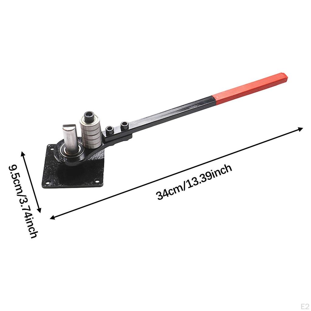 Mașină portabilă de îndoit sârmă, consumabile DIY, îndoitor multifuncțional curbat, dispozitiv de pliere pentru oțel