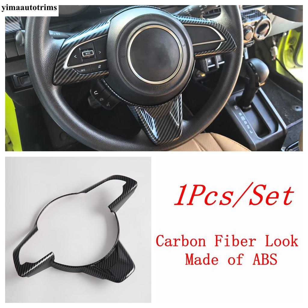 Steering Wheel Frame / Dashboard trument Screen Panel / Side Air AC Vent Cover Trim For Suzuki Jimny  - 2025 Accessories