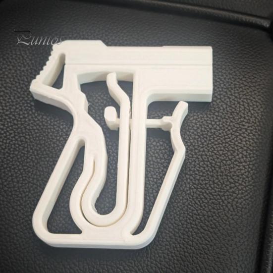 Wyrzutnia wykałaczek 3D drukowana zabawka przenośna łagodząca stres i lęk wystrzeliwująca wykałaczki zabawka Fidget dla dzieci nastolatków dorosłych prezent