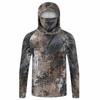 Men Hood Fishing Shirt Long Sleeve Fishing T Shirt Uv Protection Fishing Apparel Sun Protection In Summer