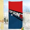 Movie T-Top Gun M-Maverick Beach Towel For Beaches Yoga Studios Gyms Hot Springs Swimming Pools And Picnics