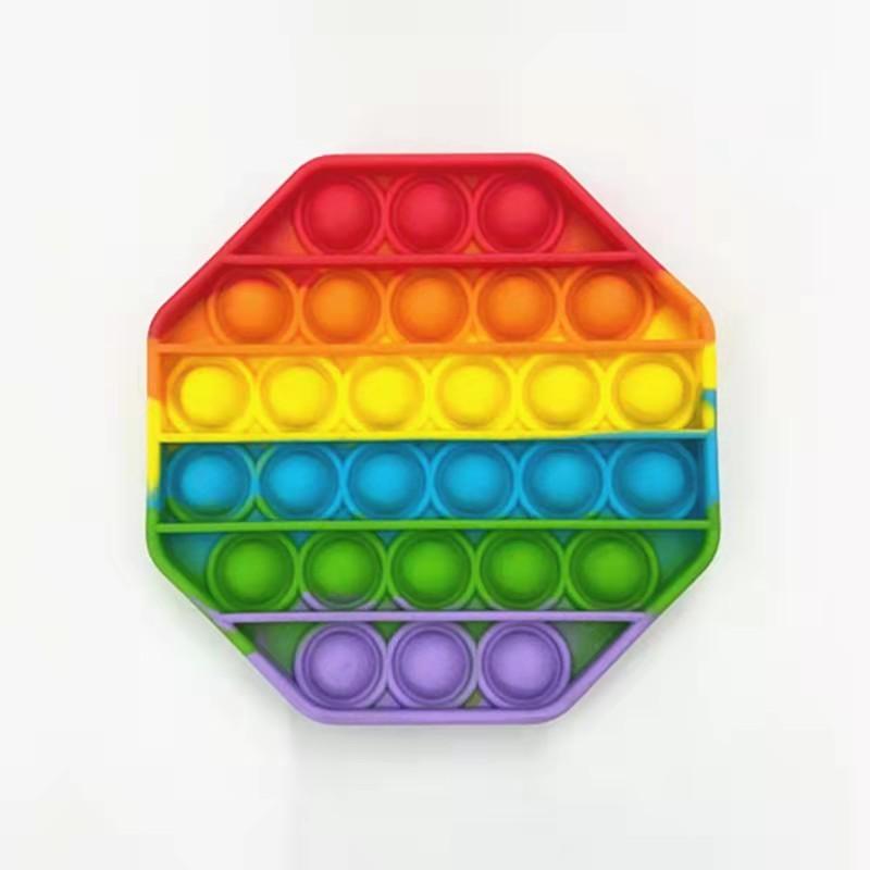 Hot Push Bubble Fidget Toys Adult Stress Relief Sensory Toy Antistress Soft Squishy Anti-Stress Gift Anti Stress Box Game