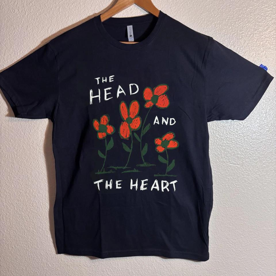 VTG The Head And The Heart Band On Tour Short Sleeve Shirt S to 5XL ZL584 L
