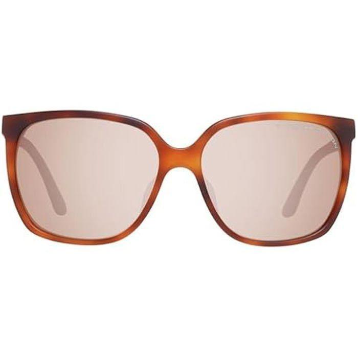 Sunglasses - PORSCHE - P8589 E - Plastic Frame - Brown Lenses - UV Protection 3