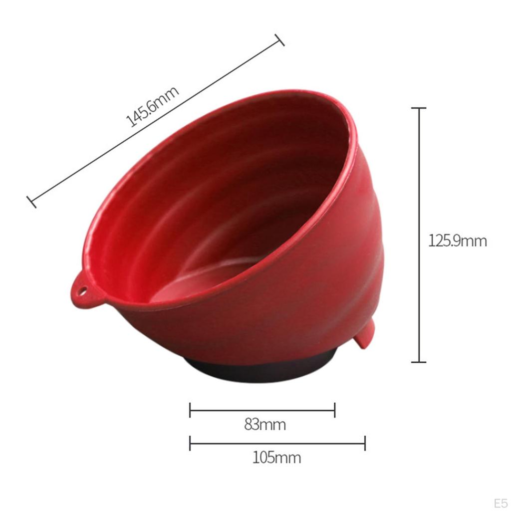 Bowls Durable Curved Parts Tray for Home Nails Bolts