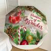 1pc Season of Wonder Christmas Ornament Umbrella with Plastic Handle,Suitable for All Seasons Home Travel Outdoor UmbrellaDD170