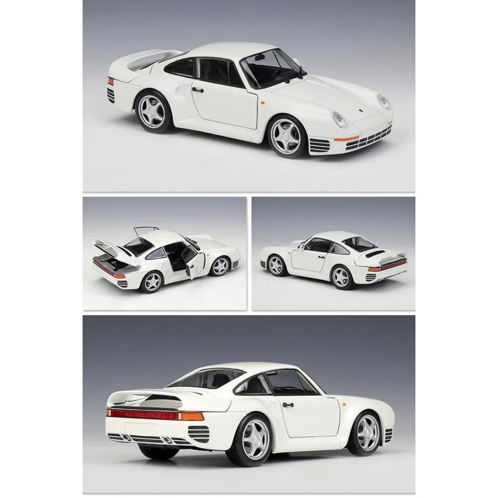 WELLY 1/24 for Porsche 959 Alloy Sports Car Model Diecast Metal Toy Vehicles Car Model High Simulation Collection Toy Gift