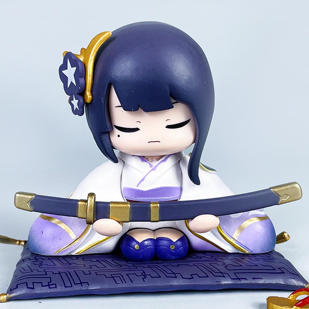 Impact Genshin Raiden Ei Sitting Posture Model Ornament For Teens Gift And Decor