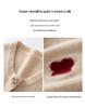 Layered Round Neck Knit Cardigan Vest for Women - Autumn/Winter College Style Loose Fit with Heart Design