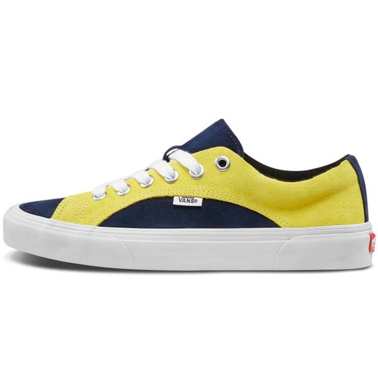 

Кроссовки унисекс Vans Lampin Retro Skate - Dress Blues Gold Aspen-Gold VN0A38FIVQ8