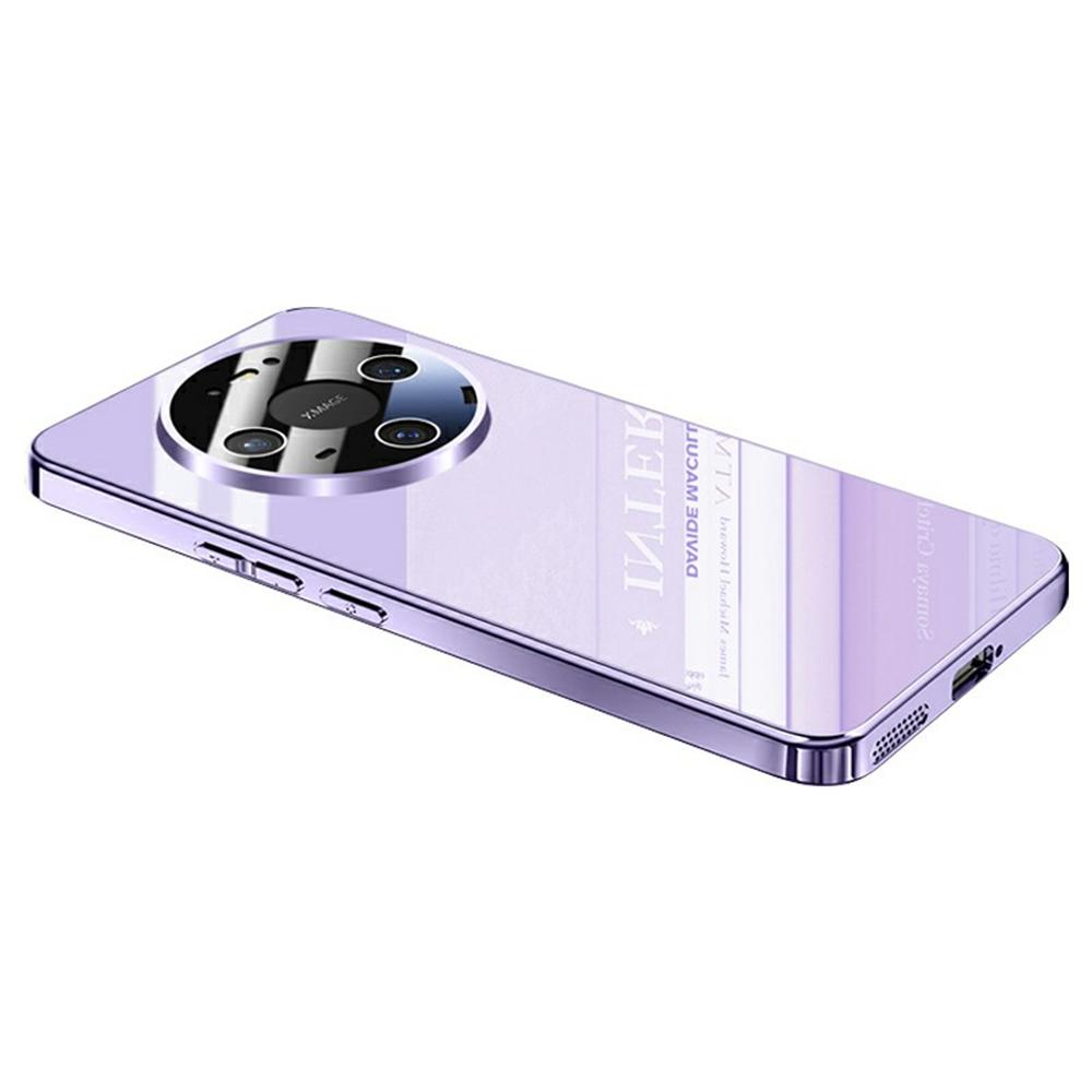 Für Huawei Mate 80 Pro Max Hülle Galvanisierte PC-Handy-Rückseite mit Kameraobjektivschutz