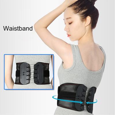 Curea de protecție a taliei, plasă respirabilă, elasticitate ridicată, pentru exercițiu, ameliorarea durerilor de spate inferioară, suport lombar, bretele pentru spate inferior