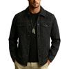 Men's Full Print Lapel Collar Jacket Vintage for Fall Winter Daily Wear