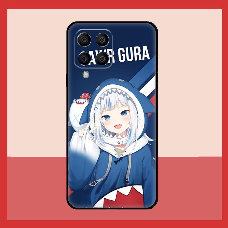 Gawr Gura Hololive Girl Case For Samsung Galaxy M11 M31 M14 M34 M54 M12 M32 M52 M15 M13 M06 M16 M36 M56 M53 M35 M55