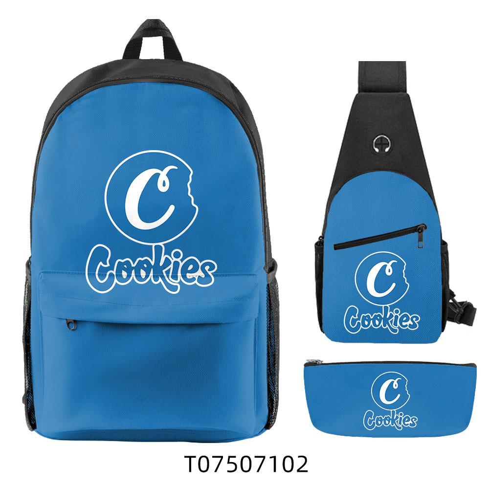 Kochrucksack Dreiteiliges Set, Outdoor-Reise-Computertasche Polyester Wasserdichter Rucksack