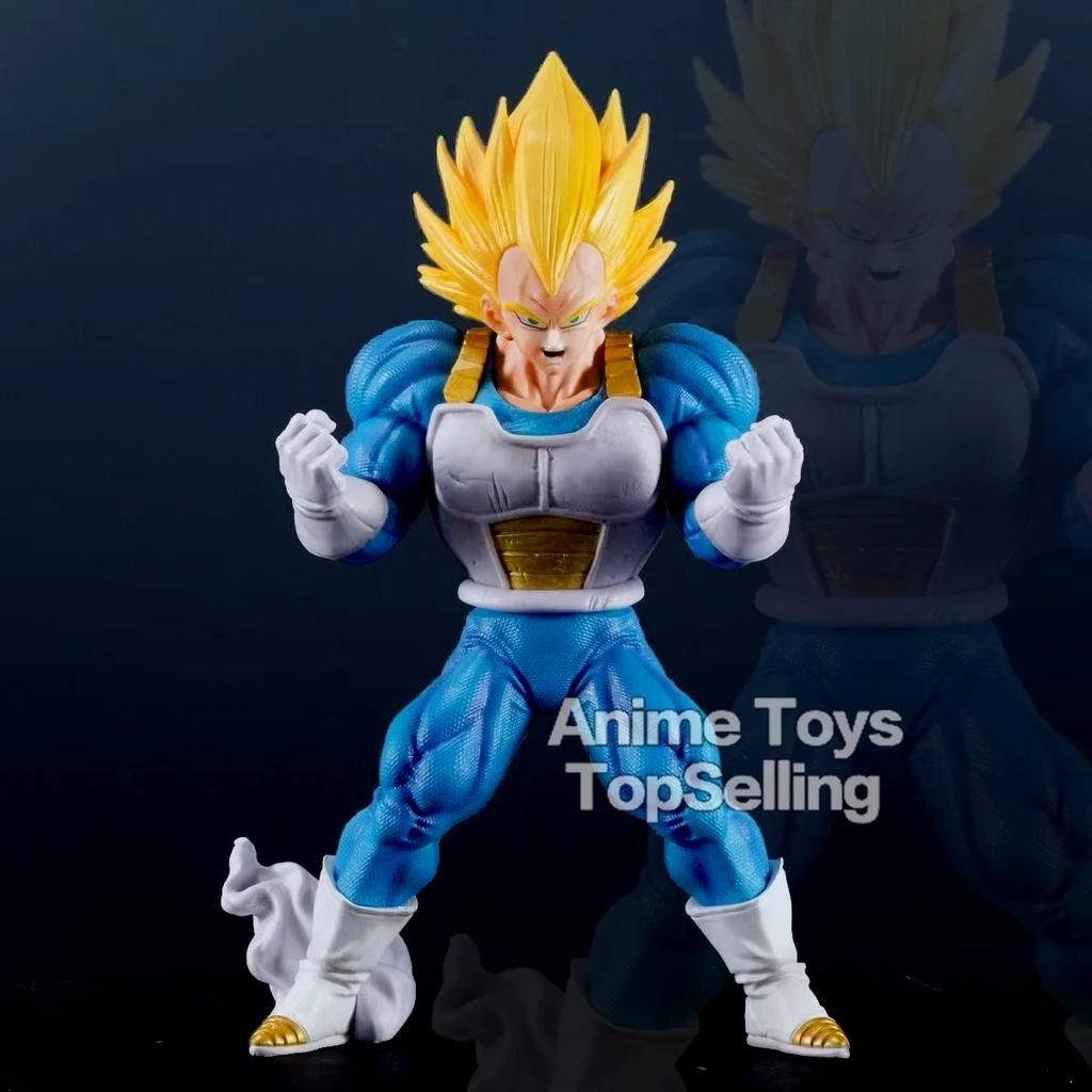 25.5cm/10in Anime Vegeta Figure Max Power Vegeta Figurine Pvc Action Figures Gk Statue Collection Model Toys Gifts