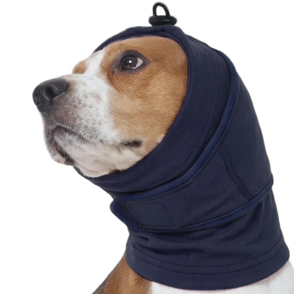 Soft Elastic Dog Soothing Headgear Anti-scare Pet Ear Muffs Noise Cancelling Ear Muffs Firework S