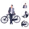 1/64 Gentleman Bike and Figure Set Models People Figures for DIY Scene Decor