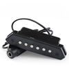 Figoday Acoustic Guitar Pickup T901 T902 Microphone Hybrid Design Battery Operated Volume Control Easy Installation Black