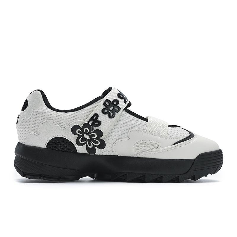 New FILA Abrasion Resistant Breathable Balance Casual Shoes Women's White Black F12W532148FWB