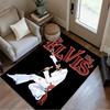 Elvis Presley Performance Area Rug Design for Outdoor Bedrooms Living Rooms Entryway Anti-slip Rug Anime Office Decor Perfect Gift for Friends & Famil