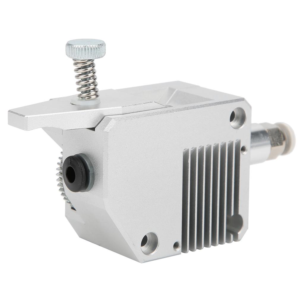 Dual Drive Gear Extruder Full Metal Body 1.75mm Consumable for 3D Printer (Silver) Main droite