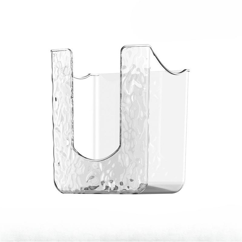 Scatola Porta Asciugamani da Viso da Parete, Scatola per Fazzoletti Senza Perforazione, Scatola per Fazzoletti da Bagno, Porta Asciugamani da Viso Monouso