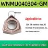 90° Double-Sided Hexagonal WNMU080608 Cutting Inserts for Cross-Border Fast Feed Milling Cutter