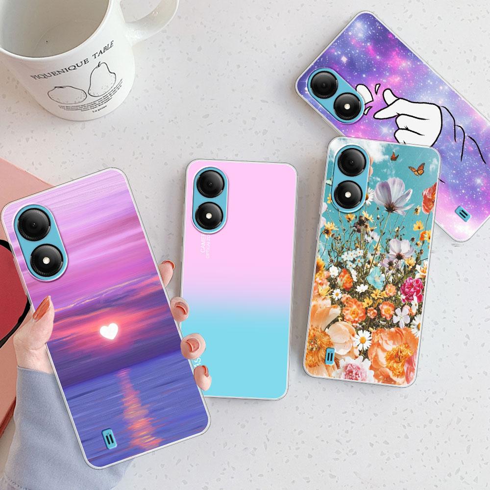 For ZTE Blade A33S Case For ZTE BladeA33S Cover Bumper Shockproof Clear Soft Silicone Phone Case on ZTE A33S A 33S Protect Funda