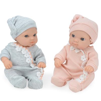 Set Păpușă Bebeluș Nou-Născut Simulare pentru Copii, Păpușă Păpușă pentru Casa de Joacă, Păpușă de Schimbat, Jucărie pentru Fetițe