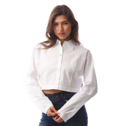 Hugo Womens/Ladies Etsoukie Cropped Shirt