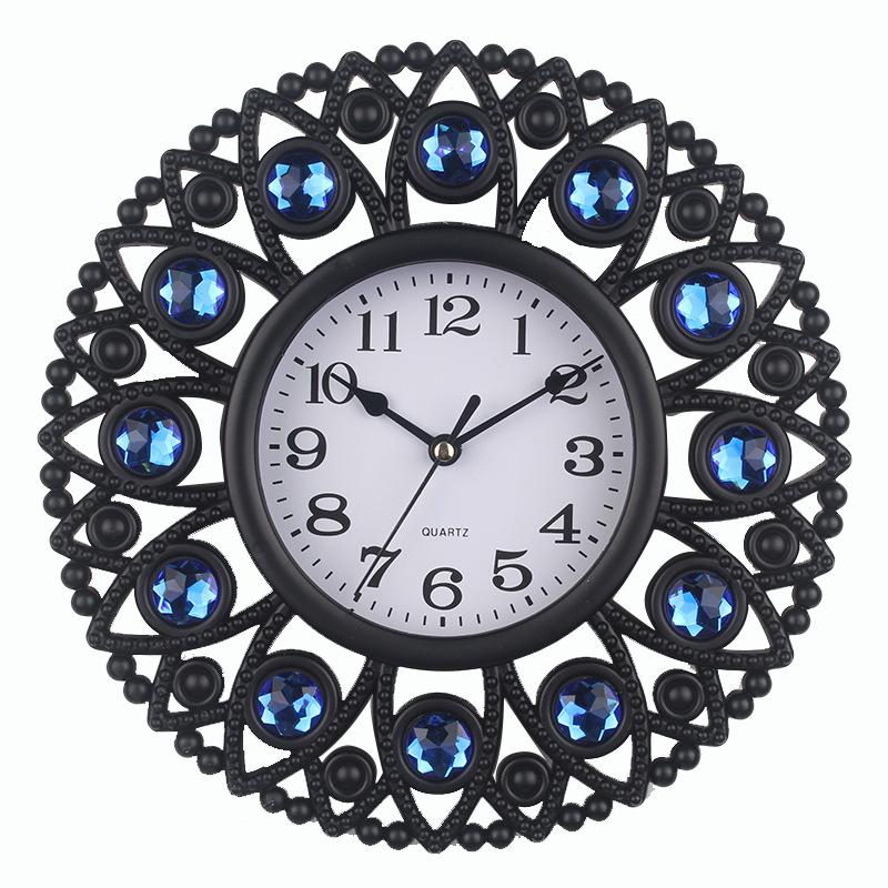 Clock Wall Clock Living Room Fashion Creative Clock Wall Watch Simple Wall Home Decoration Wall Hanging Electronic Quartz Clock