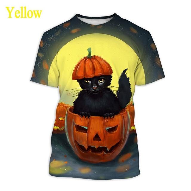 Buy 2022 Cat Halloween 3d Printing Men 