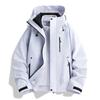 3-in-1 Waterproof Windproof Fleece Hiking Jacket Men Women Outdoor Camping