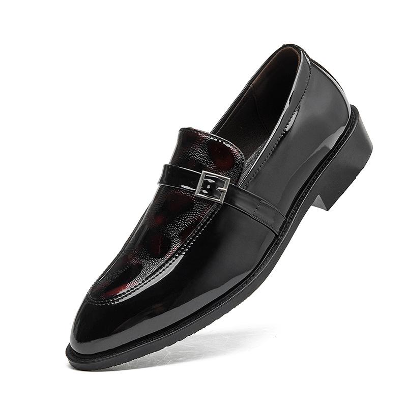Men's British Style Leather Loafers - 2025 Spring/Autumn, Slip-On, Size 38-47