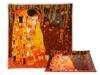 Carmani, Decorative Glass Plate Gustav Klimt - Kiss, Kiss 30x30cm