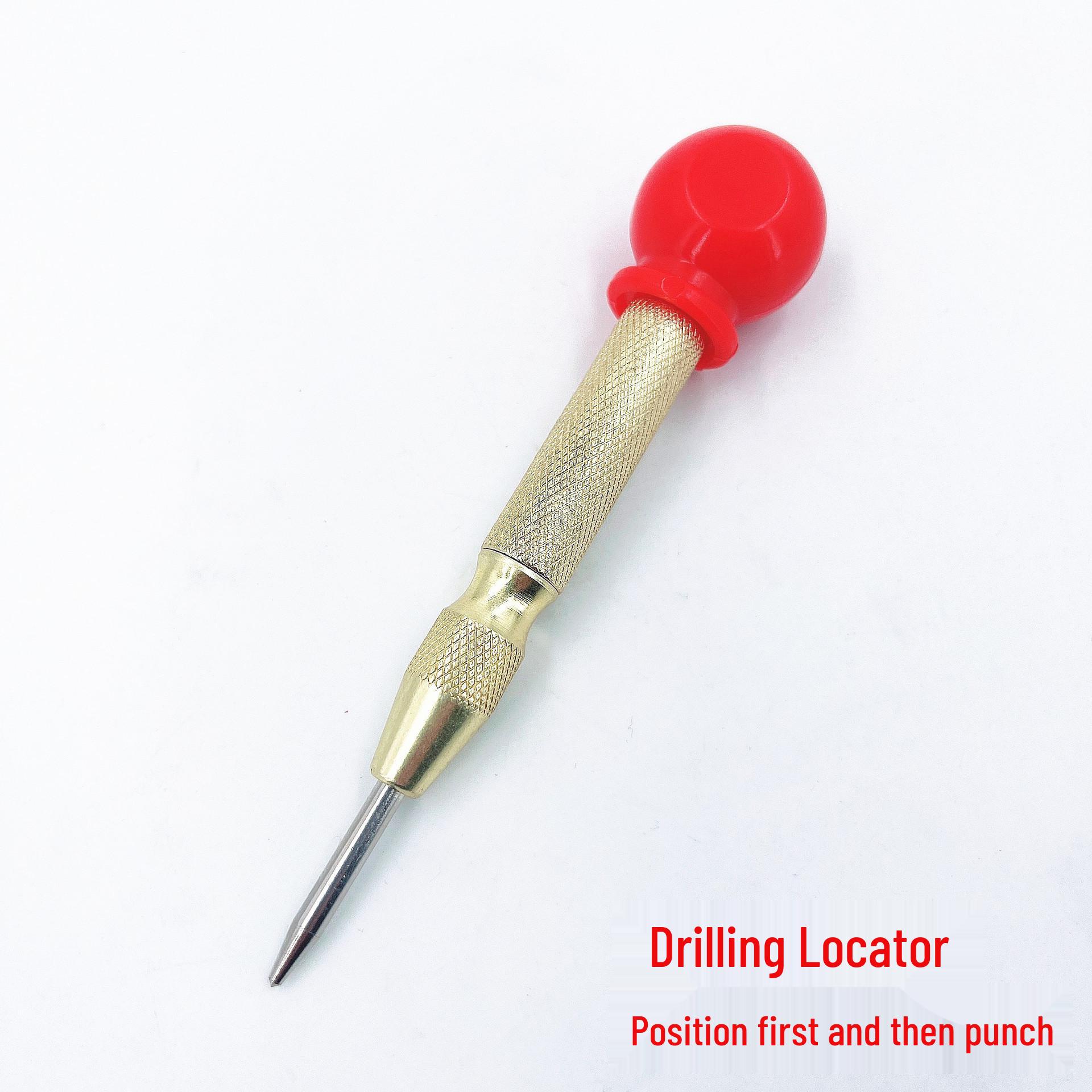 Semi-Automatic Yellow Spring-Loaded Center Punch & Emergency Window Breaker No