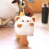 Panda Capybara Plush Keychain Animal Pendant Soft Stuffed Doll Kids Toy Gift