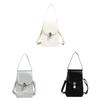 Small Womens Pu Handbag With Lock Closure For Daily Casual Use