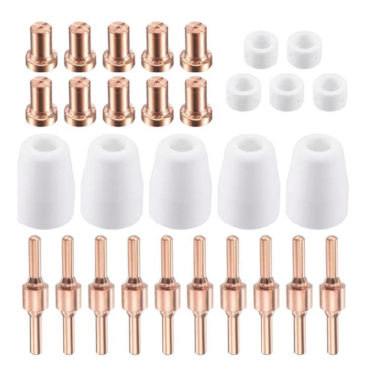 Electrode & Plasma-Cutter Nozzles For CUT-40 LGK-40 PT-31 Cutting Torch-Fittings