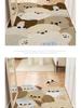 Customizable PVC Cartoon Dog Entrance Doormat - Dust-Removing Silk Coil Carpet