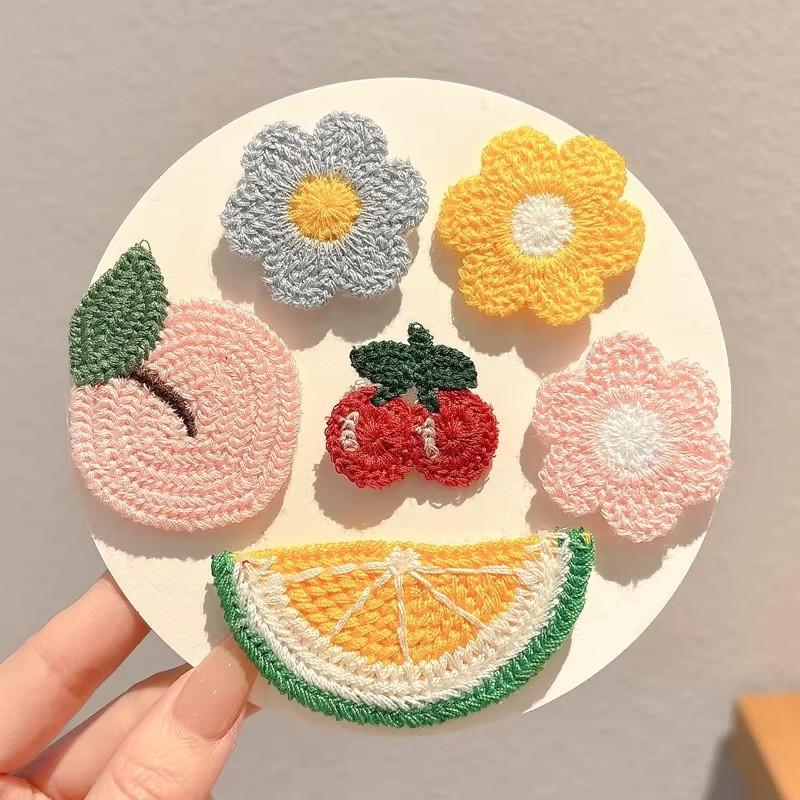 3-9pcs Hair Accessories Hairpins Hair-friendly Velcro Broken Hair Tidying Fragmented Hair Girl Magic Tape Cute Children Delicate Jewelry
