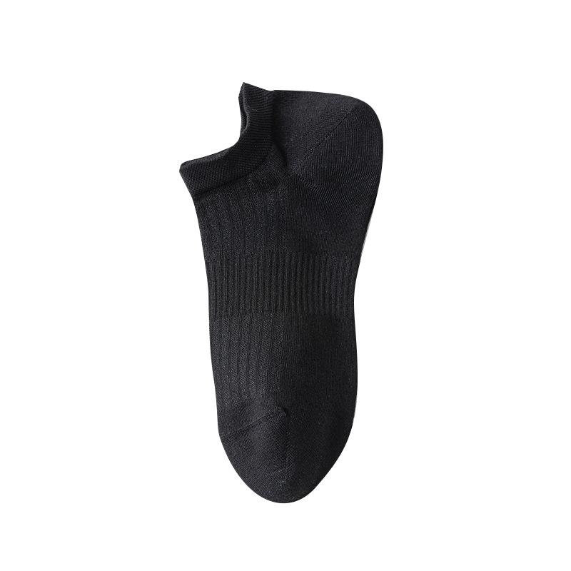 Men's Socks, Short Socks, Summer Thin Anti-odor Socks, Men's Sports Boat Socks, Solid Color Low-top Men's Socks