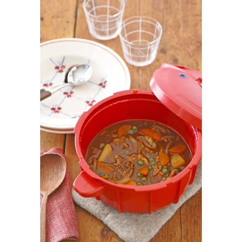 Meyer Old-Style Microwave Pressure Cooker, Red, MPC-2.3RD