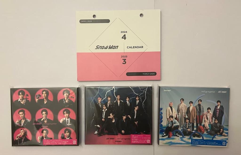 [USED] 3 types of bonus SnowMan Love trigger single