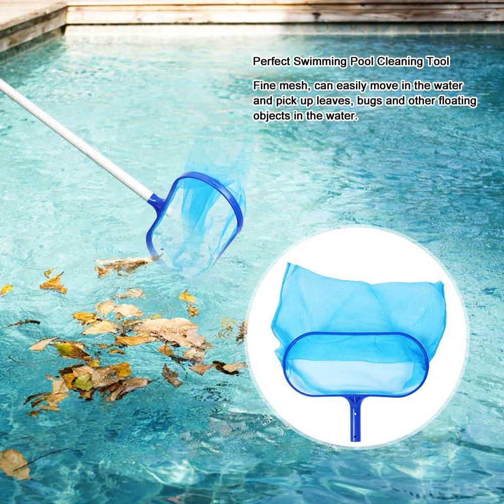 Swimming Pool Plastic Leaf Skimmer Leaf Cleaning Net Pools Accessory For Pond Fountain
