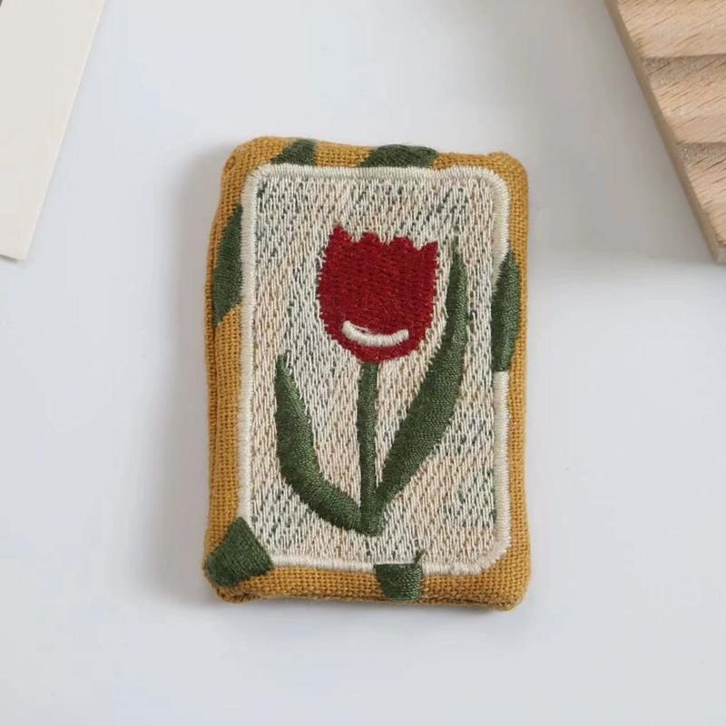 1/10 Peças Grampos de Cabelo Estilo Floresta Broche Acessórios DIY Série Menina Personagens Fofos Bordados para Bolsas Roupas