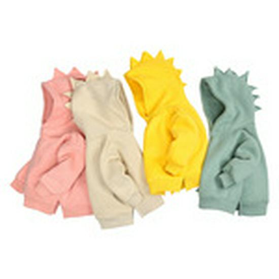 Korean Style Kids' Fleece Sweatshirt - Boys' and Girls' Outerwear